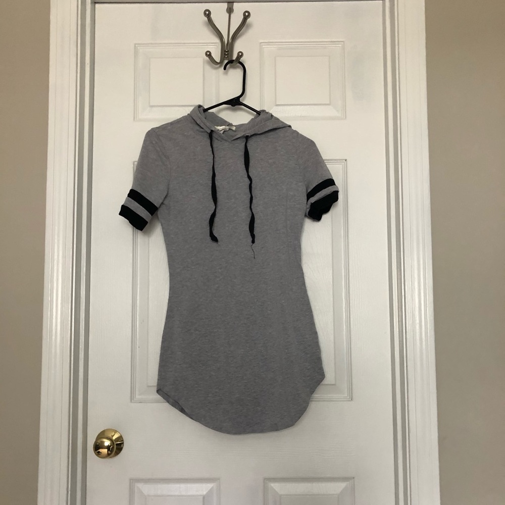 Comfy lounge shirt dress